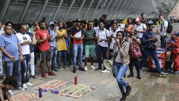 Paro en Chocó, Colombia - Sputnik Mundo