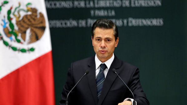 Enrique Peña Nieto, presidente de México - Sputnik Mundo