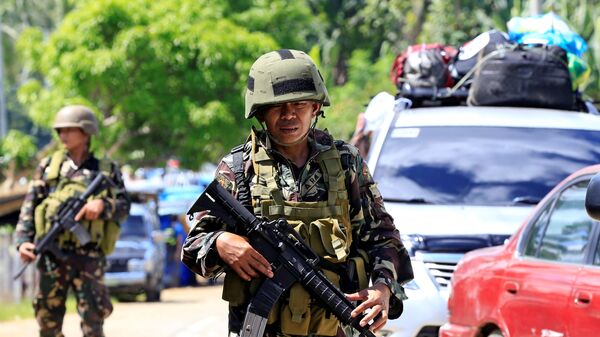 Soldado filipino - Sputnik Mundo