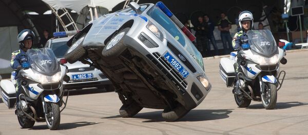 Ley y orden: Policía rusa muestra sus mejores activos - Sputnik Mundo