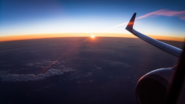 La vista desde el avión La vista desde el avión - Sputnik Mundo
