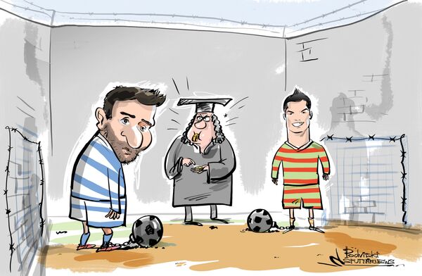 Doblete de la fiscalía española Doblete de la fiscalía española - Sputnik Mundo