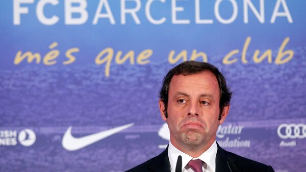 Sandro Rosell, expresidente del FC Barcelona (archivo) - Sputnik Mundo