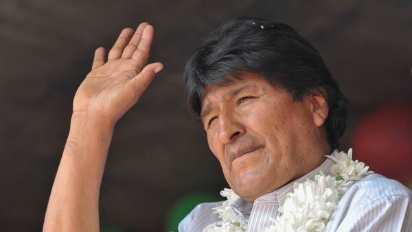 Evo Morales, presidente de Bolivia - Sputnik Mundo