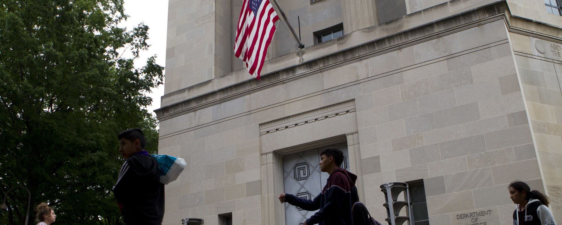 La sede del Departamento de Justicia de EEUU (archivo) - Sputnik Mundo, 1920, 30.04.2021