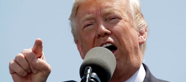 Donald Trump, presidente de EEUU - Sputnik Mundo