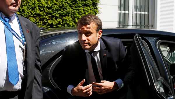 Emmanuel Macron, presidente de Francia - Sputnik Mundo