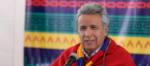 El presidente de Ecuador, Lenín Moreno El presidente de Ecuador, Lenín Moreno - Sputnik Mundo