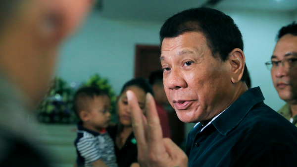 Rodrigo Duterte, presidente de Filipinas - Sputnik Mundo