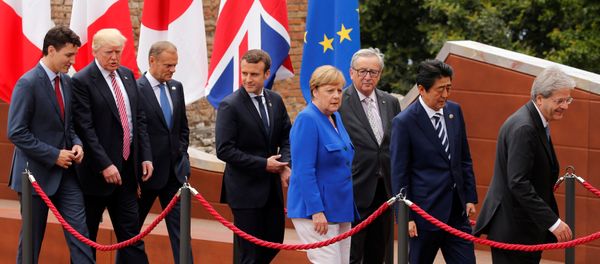 Los líderes de los países de G7 Los líderes de los países de G7 - Sputnik Mundo