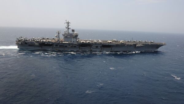 Portaviones estadounidense USS Nimitz - Sputnik Mundo