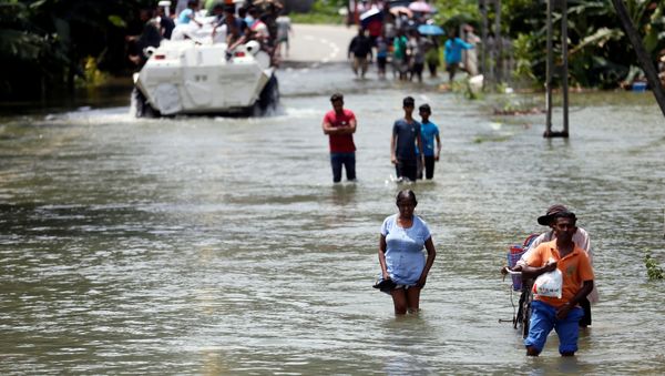 Las inundaciones en Sri Lanka Las inundaciones en Sri Lanka - Sputnik Mundo