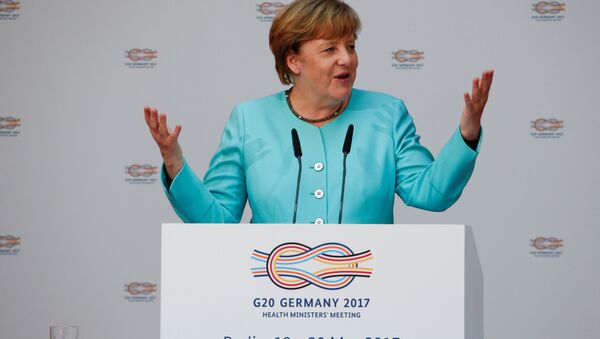 Angela Merkel, canciller de Alemania - Sputnik Mundo