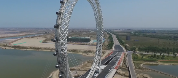 La gigantesca noria sin rayos de China - Sputnik Mundo