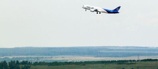 El avión comercial ruso MC-21 - Sputnik Mundo