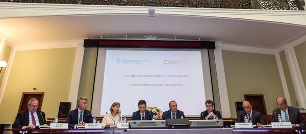 El Foro Empresarial Hispano-Ruso, en la sede de la Cámara de Comercio de Moscú - Sputnik Mundo