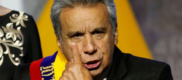Lenín Moreno, presidente de Ecuador Lenín Moreno, presidente de Ecuador - Sputnik Mundo
