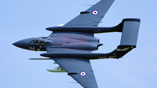 El caza británico Sea Vixen - Sputnik Mundo