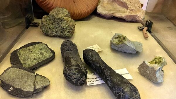 Fragmentos de meteoritos en México - Sputnik Mundo
