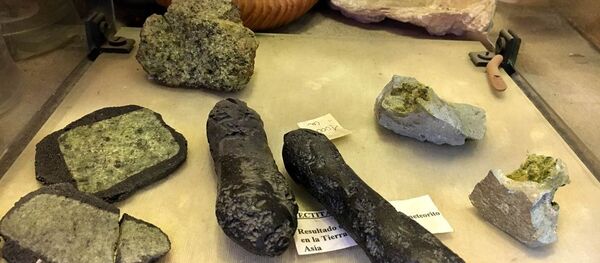 Fragmentos de meteoritos en México - Sputnik Mundo