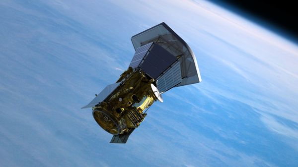La sonda Solar Plus que sale de la Tierra, imagen ilustrativa La sonda Solar Plus que sale de la Tierra, imagen ilustrativa - Sputnik Mundo