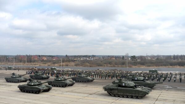 Carro de combate ruso T-14 Armata - Sputnik Mundo