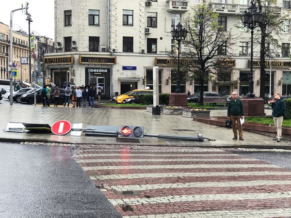 Moscú, las huellas del devastador huracán - Sputnik Mundo