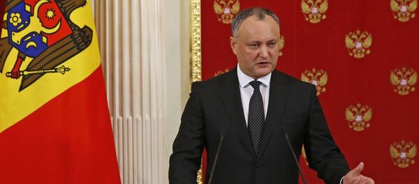Igor Dodon, presidente de Moldavia - Sputnik Mundo