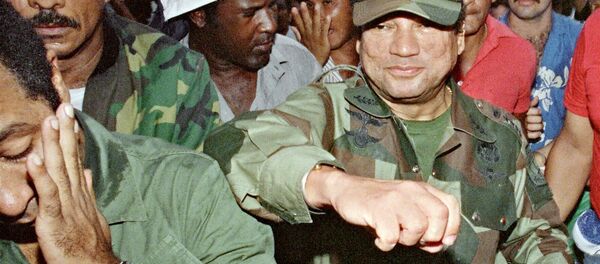 Exdictador panameño, Manuel Noriega en 1989 (archivo) - Sputnik Mundo