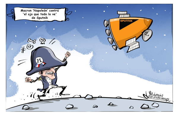 Inercia antirrusa de Macron - Sputnik Mundo