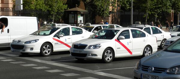Taxi de Madrid - Sputnik Mundo