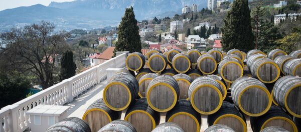 Planta de vino Massandra Planta de vino Massandra - Sputnik Mundo