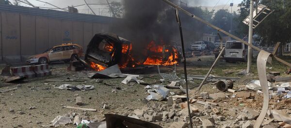 Consecuencias del atentado de Kabul, Afganistán - Sputnik Mundo