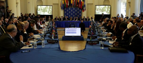La reunión de consulta de cancilleres de la OEA - Sputnik Mundo