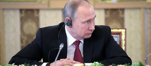 Vladímir Putin en el Foro Económico Internacional de San Petersburgo - Sputnik Mundo