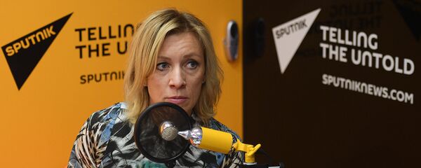 María Zajárova, portavoz de Exteriores ruso - Sputnik Mundo