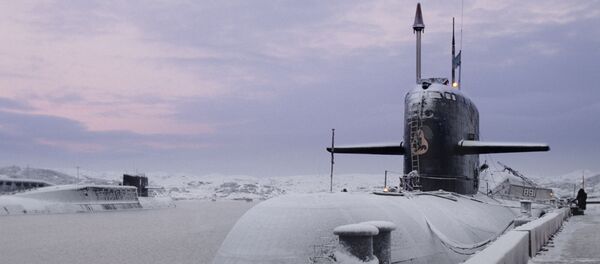 Un submarino ruso de la Flota del Norte - Sputnik Mundo