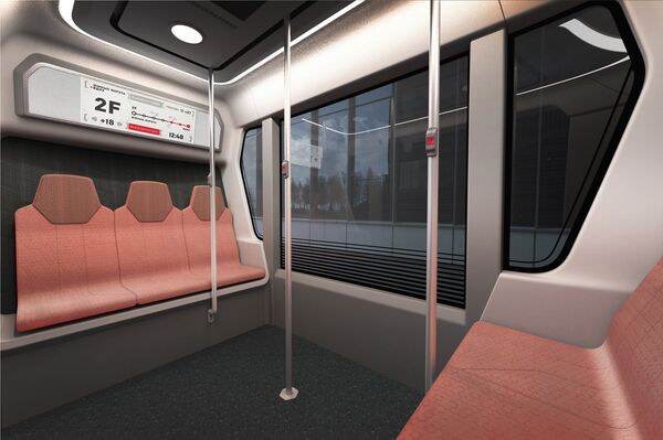 Los MatrËshka contarán con entre ocho y doce asientos para los pasajeros y su velocidad estará limitada a 30 kilómetros por hora - Sputnik Mundo