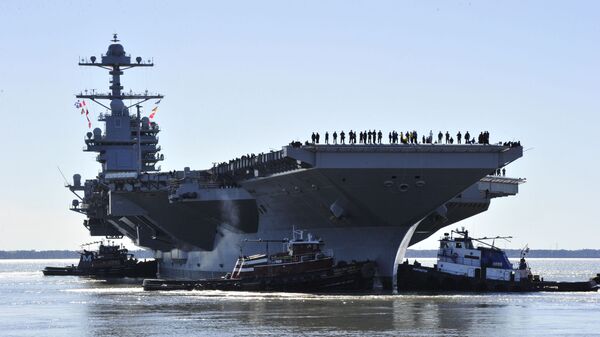 El USS Gerald R. Ford (CVN-78) - Sputnik Mundo