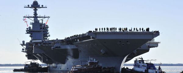 USS Gerald R. Ford - Sputnik Mundo