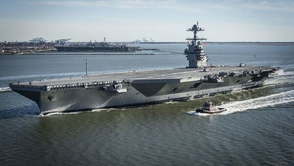 Portaviones estadounidense, USS Gerald R. Ford - Sputnik Mundo