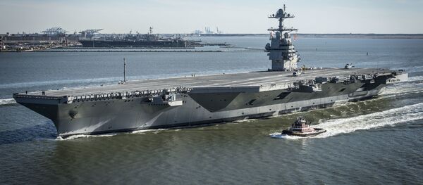 Portaviones estadounidense, USS Gerald R. Ford - Sputnik Mundo