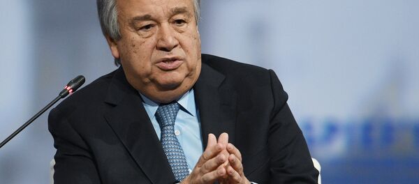 El secretario general de la ONU, Antonio Guterres El secretario general de la ONU, Antonio Guterres - Sputnik Mundo