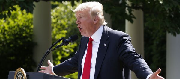 Donald Trump, presidente de EEUU - Sputnik Mundo