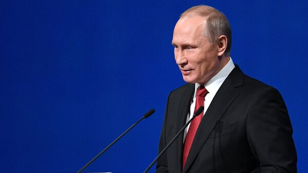 Vladímir Putin, presidente de Rusia - Sputnik Mundo