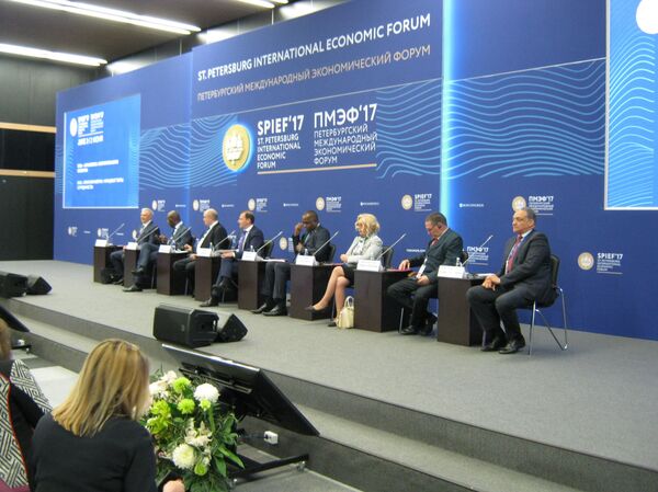 Foro Económico Internacional de San Petersburgo - Sputnik Mundo