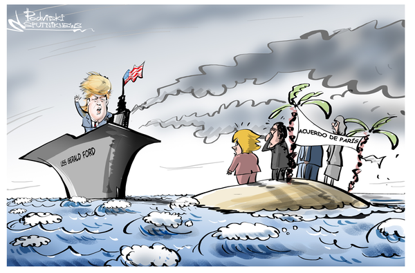 Trump hace una cochinada a la ecología mundial - Sputnik Mundo