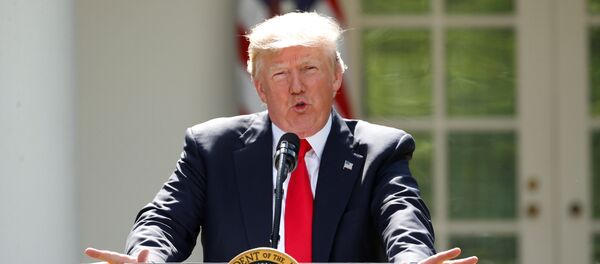 Donald Trump, presidente de EEUU - Sputnik Mundo