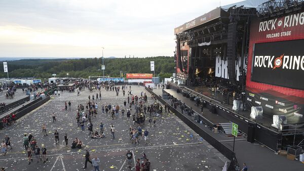 Festival de música Rock am Ring en Nürburg, Alemania - Sputnik Mundo