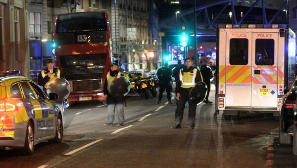 La policía de Londres - Sputnik Mundo